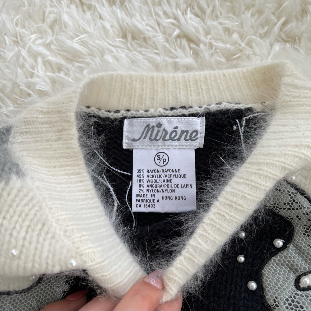 Vintage Mirene crewneck knitted sweater - Picture 3 of 5